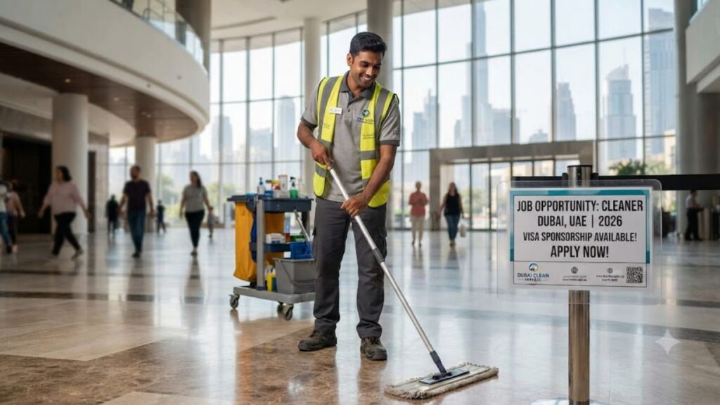 Cleaner Jobs in Dubai