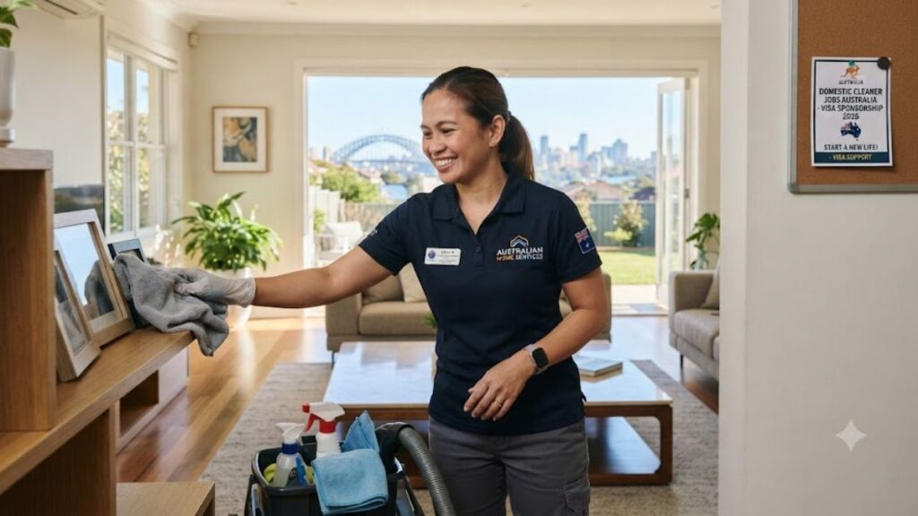 Domestic Cleaner Jobs in Australia