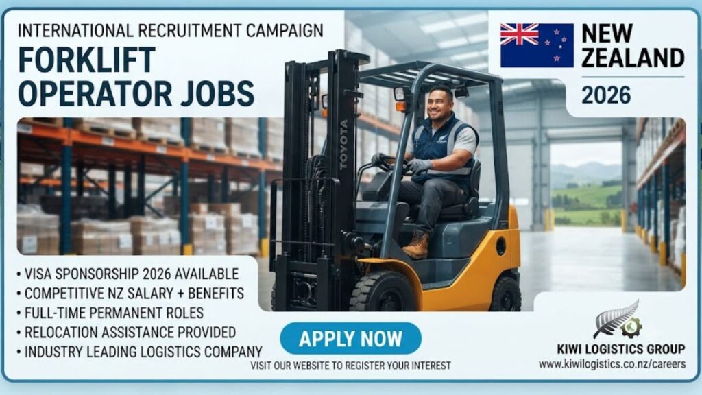 Forklift Operator Jobs in New Zealand