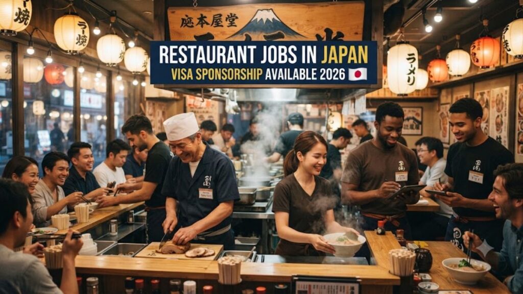 Restaurant Jobs in Japan