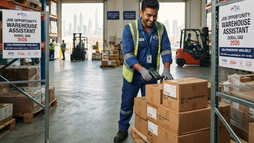 Warehouse Assistant Jobs in Dubai