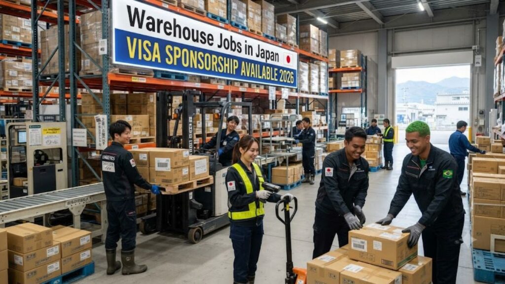 Warehouse Jobs in Japan