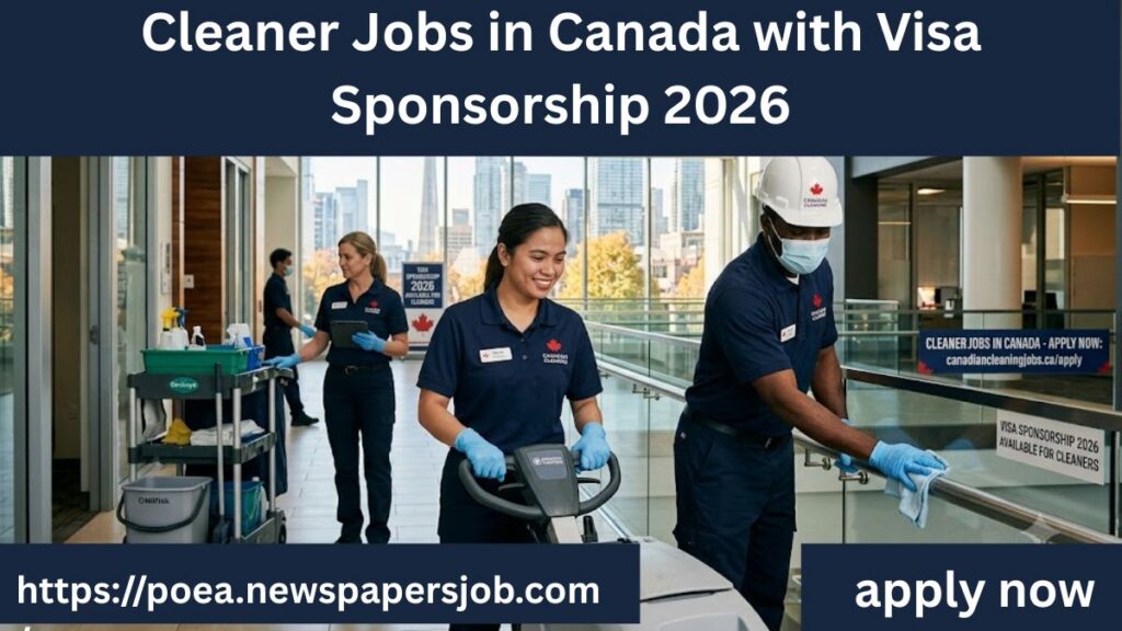 Cleaner Jobs in Canada