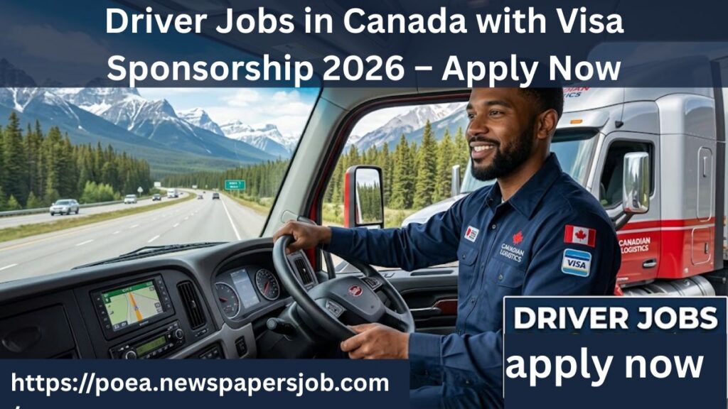 Driver Jobs in Canada