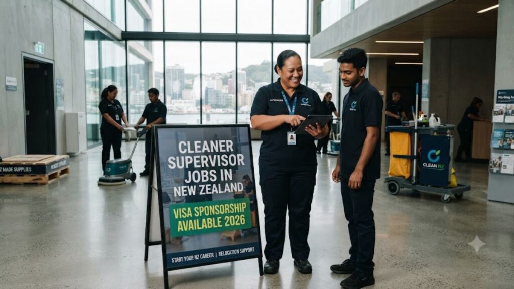 Cleaner Supervisor Jobs in New Zealand