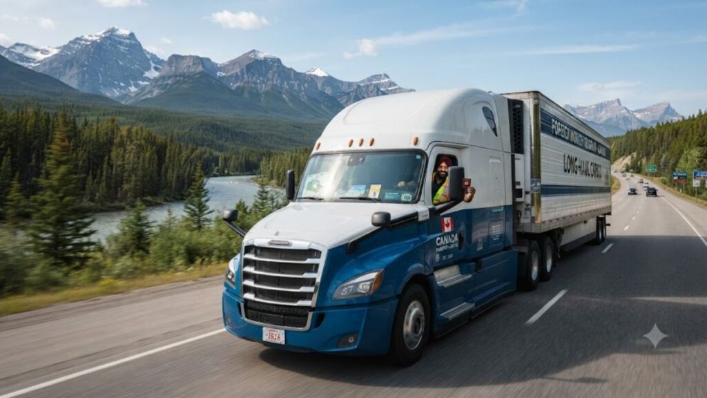 Long-Haul Truck Driver Jobs in Canada