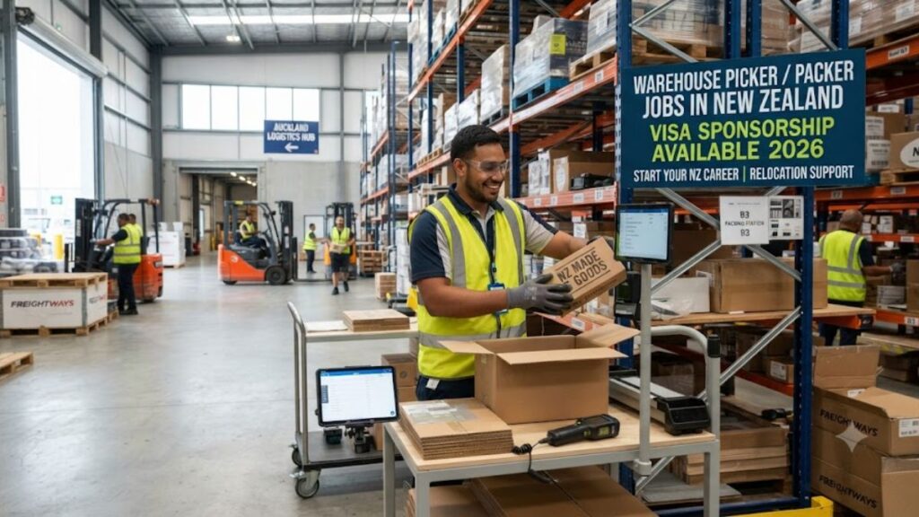 Warehouse Picker Packer Jobs in New Zealand