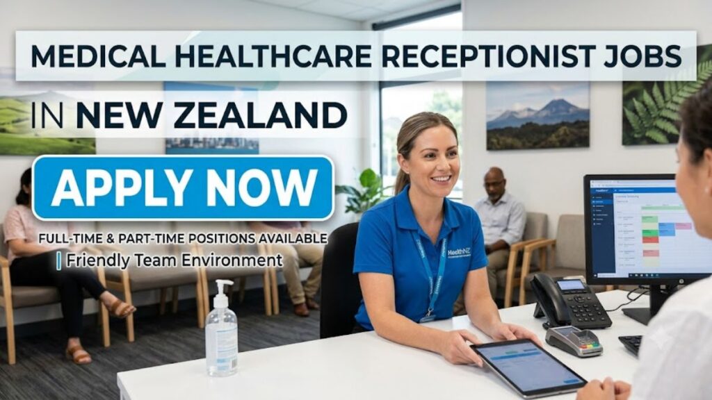 Medical Healthcare Receptionist Jobs in New Zealand